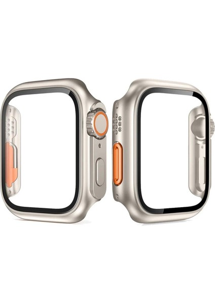 Koruyucu Kılıf, Apple Watch Series Se/6/5/4 ile Uyumlu 44MM, Ekran ve Kasa Koruyucu, Ultra Dönüştürücü fiyatları
