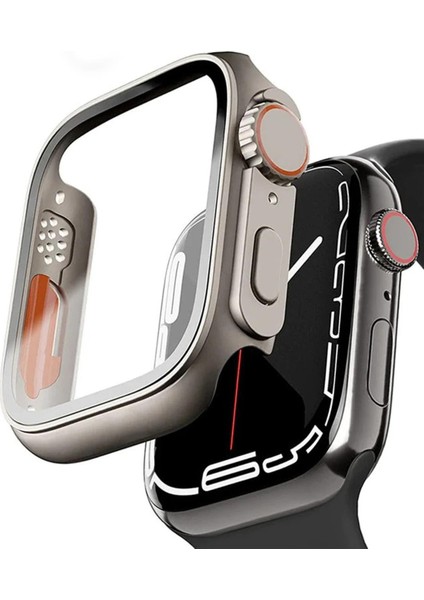 Koruyucu Kılıf, Apple Watch Series Se/6/5/4 ile Uyumlu 44MM, Ekran ve Kasa Koruyucu, Ultra Dönüştürücü modelleri