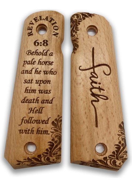 Silah Kabzası - Colt 1911, Girsan Mc 1911 ile Uyumlu - Sadece Vernik Uygulanmış - CLT1911SV027