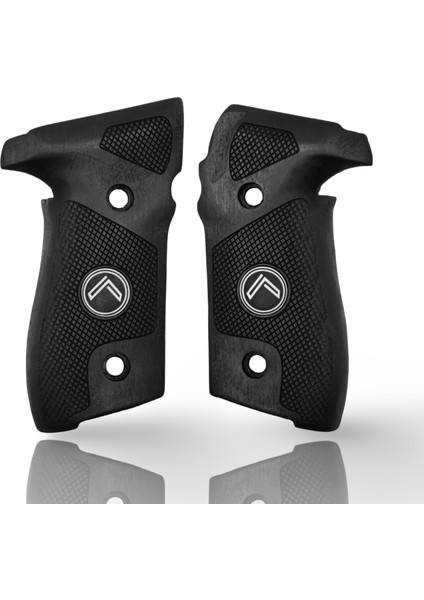 Silah Kabzası - Sigsauer P229 ile Uyumlu - Siyah Renk - Metal Logolu - SSP229SY002L1