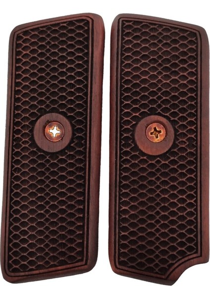 Silah Kabzası - Tokarev M57, Uzun Takarof ile Uyumlu - Bordo Renk - TKVM57BR003