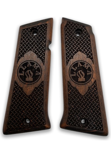 Silah Kabzası - Llama 9mm, Llama Ix (Llama 1911) ile Uyumlu - Koyu Kahverengi Renk - LLM45CV002