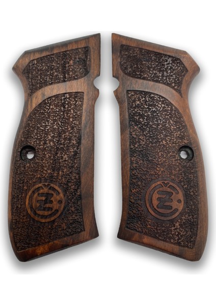 Silah Kabzası - Cz 75, Canik 55, S120, L120 ile Uyumlu - Koyu Kahverengi Renk - CZ75CV009
