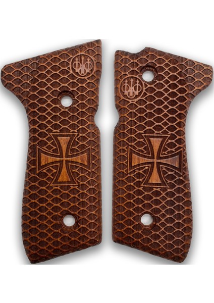 Silah Kabzası - Girsan Yavuz 16, Beretta F92 ile Uyumlu - Meşe Renk - BRTF92MS003