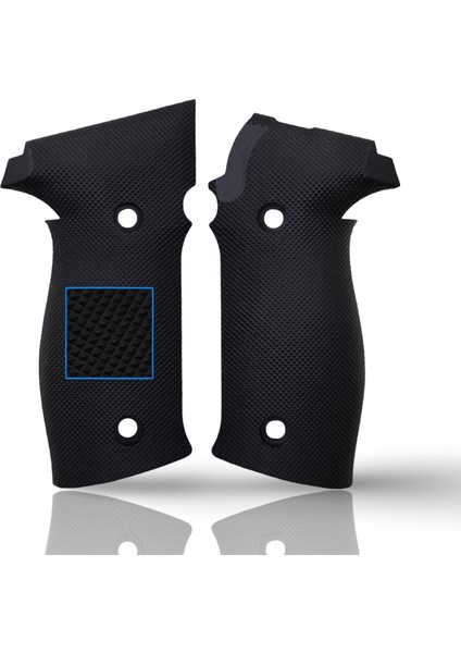 Silah Kabzası - Sigsauer P226 ile Uyumlu - Siyah Renk - Polimer Malzemesinden Yapılma - POSSP226SY001