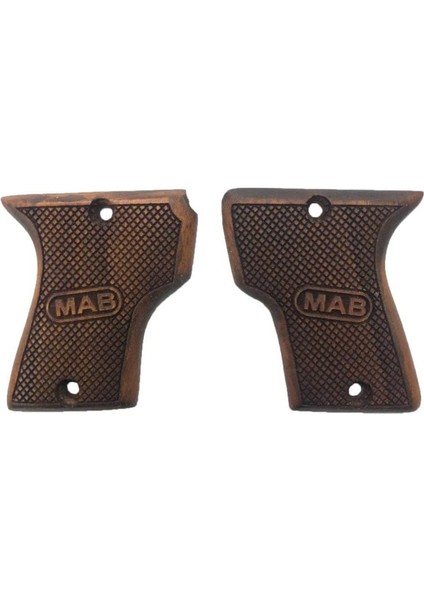 Silah Kabzası - Mab Model A 6.35 ile Uyumlu - Koyu Kahverengi Renk - MAB635CV001