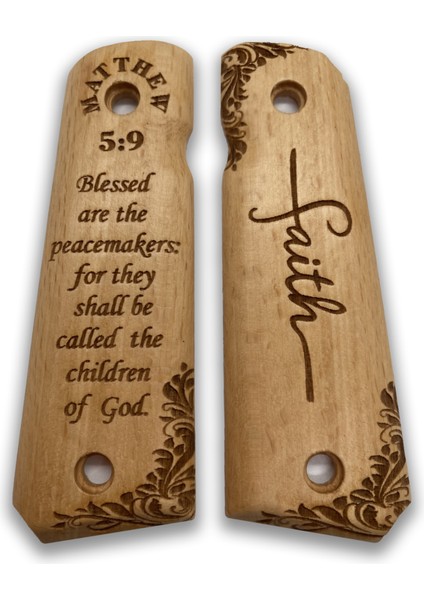 Silah Kabzası - Colt 1911, Girsan Mc 1911 ile Uyumlu - Sadece Vernik Uygulanmış - CLT1911SV055