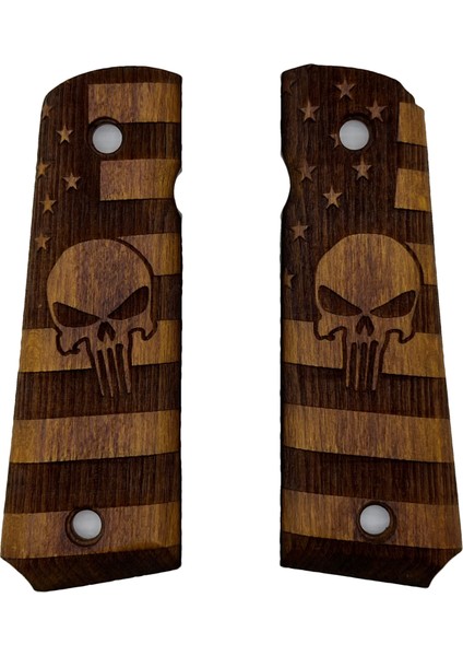 Silah Kabzası - Colt 1911, Girsan Mc 1911 ile Uyumlu - Tütün Renk - CLT1911TN007