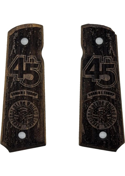 Silah Kabzası - Colt 1911, Girsan Mc 1911 ile Uyumlu - Koyu Kahverengi Renk - CLT1911CV092