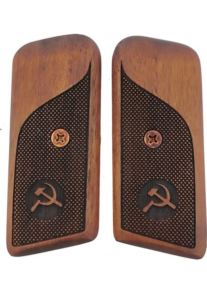 Silah Kabzası - Tokarev TT33, Kısa Takarof ile Uyumlu - Tütün Renk - TKVTT33TN004