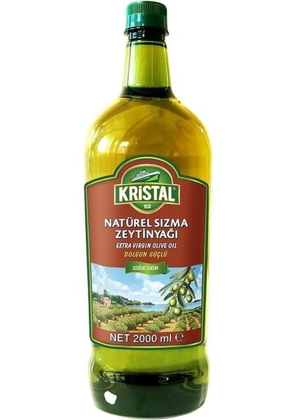 Zeytinyağı 12LT Natürel Sızma Soğuk Sıkım (Pet) (6pk*2lt) 1 Koli