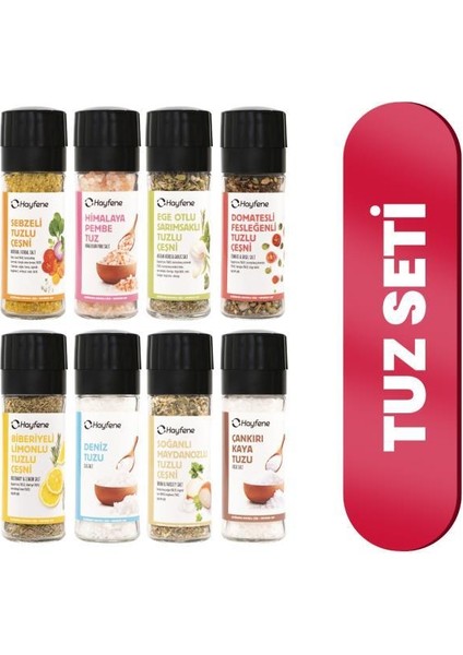 Tuzlar Serisi 8li Set