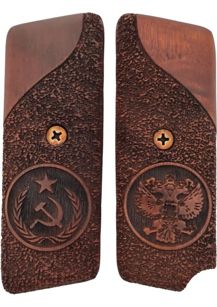 Silah Kabzası - Tokarev M57, Uzun Takarof ile Uyumlu - Meşe Renk - TKVM57MS004