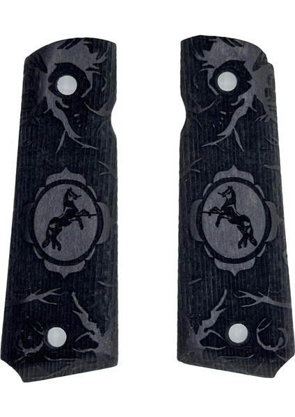 Silah Kabzası - Colt 1911, Girsan Mc 1911 ile Uyumlu - Siyah Renk - CLT1911SY001