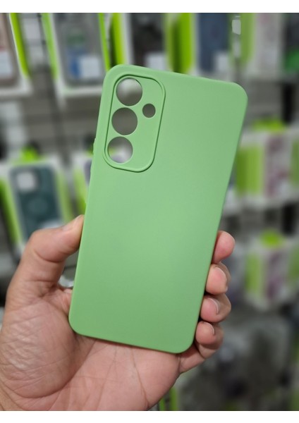 Samsung Galaxy A54 Kılıf Kamera Çıkıntılı Içi Kadife Yumuşak Dokulu Lansman Silikon Kapak