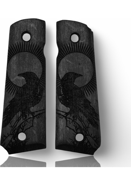 Silah Kabzası - Colt 1911, Girsan Mc 1911 ile Uyumlu - Siyah Renk - CLT1911SY067