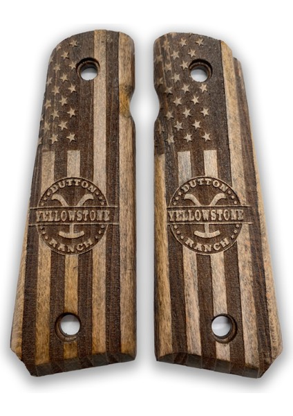 Silah Kabzası - Colt 1911, Girsan Mc 1911 ile Uyumlu - Açık Kahverengi Renk - CLT1911UC026