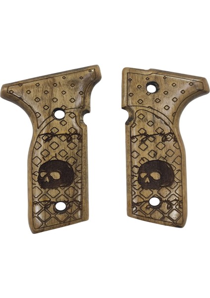 Silah Kabzası - Beretta Stoeger 8000F, 8000FL, 8040F, 8045FT, Cougar 8000 ile Uyumlu - Açık Kahverengi Renk - BRTCGRUC003
