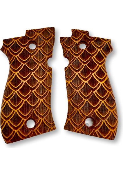 Silah Kabzası - Beretta F81/F84, Fatih 13 ile Uyumlu - Sarı Renk - BRTF81SR008