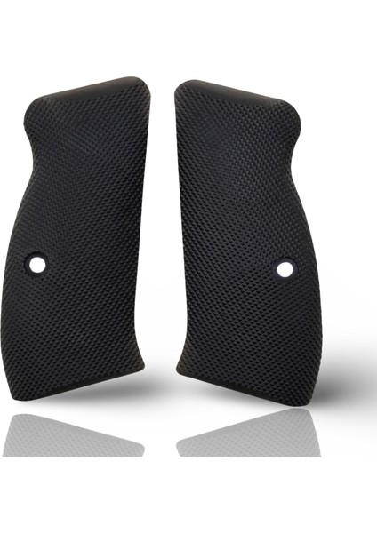 Silah Kabzası - Cz Kompakt, P-01 ile Uyumlu - Siyah Renk - Polimer Malzemesinden Yapılma - POCZCMPSY005