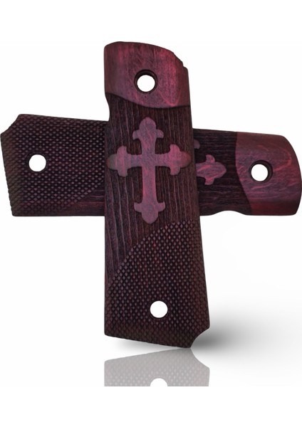 Silah Kabzası - Colt 1911, Girsan Mc 1911 ile Uyumlu - Bordo Renk - CLT1911BR004 modelleri