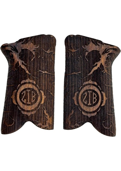 Silah Kabzası - Ruger P85 Serisi ile Uyumlu - Koyu Kahverengi Renk - RGRP85CV012