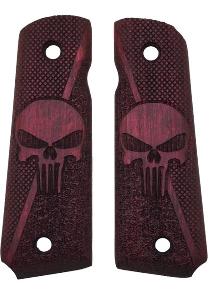 Silah Kabzası - Colt 1911, Girsan Mc 1911 ile Uyumlu - Bordo Renk - CLT1911BR022