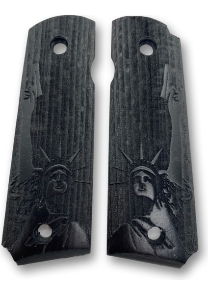 Silah Kabzası - Colt 1911, Girsan Mc 1911 ile Uyumlu - Siyah Renk - CLT1911SY008