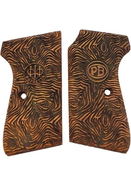 Silah Kabzası - Beretta 51-52 ile Uyumlu - Sarı Renk - BRT5152SR003