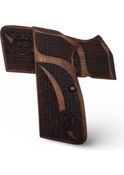 Silah Kabzası - Zig 14, Browning Hp, High Power 14, Spor Kasa ile Uyumlu - Koyu Kahverengi Renk - BRWHPSCV004 modelleri