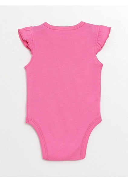 Bisiklet Yaka Basic Kız Bebek Çıtçıtlı Body 2'li fiyatları