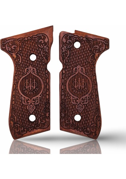 Silah Kabzası - Girsan Yavuz 16, Beretta F92 ile Uyumlu - Meşe Renk - BRTF92MS023