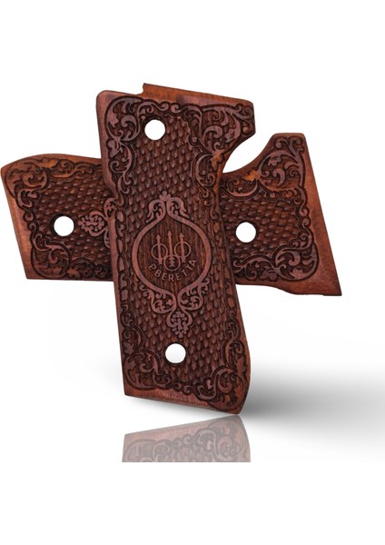 Silah Kabzası - Girsan Yavuz 16, Beretta F92 ile Uyumlu - Meşe Renk - BRTF92MS023 modelleri