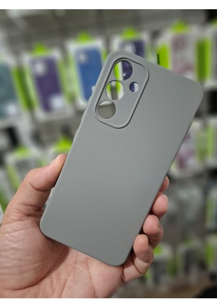 Samsung Galaxy A54 Kılıf Kamera Çıkıntılı Içi Kadife Yumuşak Dokulu Lansman Silikon Kapak