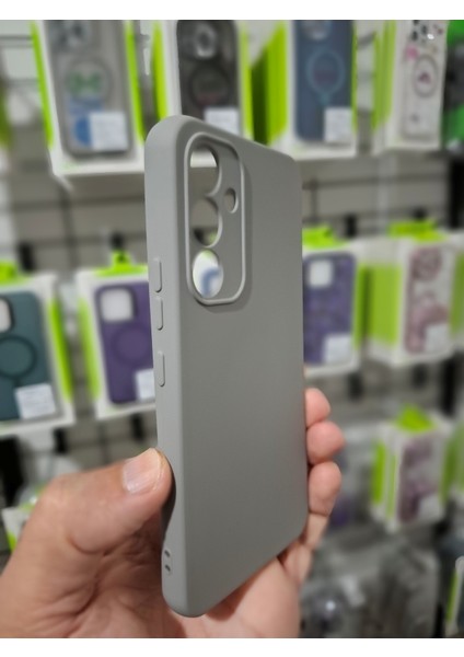 Samsung Galaxy A54 Kılıf Kamera Çıkıntılı Içi Kadife Yumuşak Dokulu Lansman Silikon Kapak modelleri