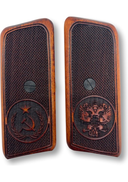 Silah Kabzası - Tokarev M57, Uzun Takarof ile Uyumlu - Meşe Renk - TKVM57MS008