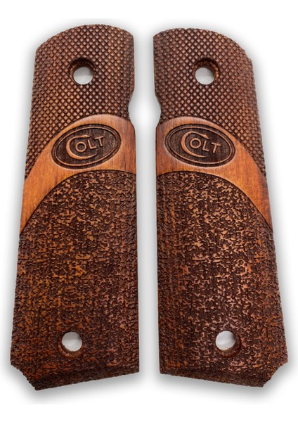 Silah Kabzası - Colt 1911, Girsan Mc 1911 ile Uyumlu - Meşe Renk - CLT1911MS077