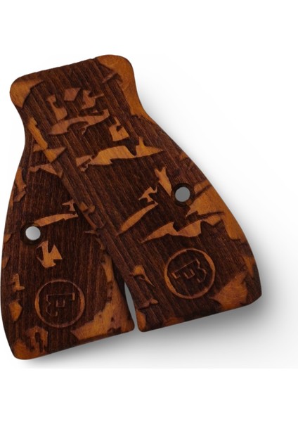 Silah Kabzası - Cz Kompakt, P-01 ile Uyumlu - Tütün Renk - CZCMPTN003 modelleri