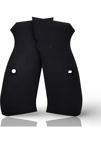 Silah Kabzası - Cz 75, Canik 55, S120, L120 ile Uyumlu - Siyah Renk - Polimer Malzemesinden Yapılma - POCZ75SY003 modelleri