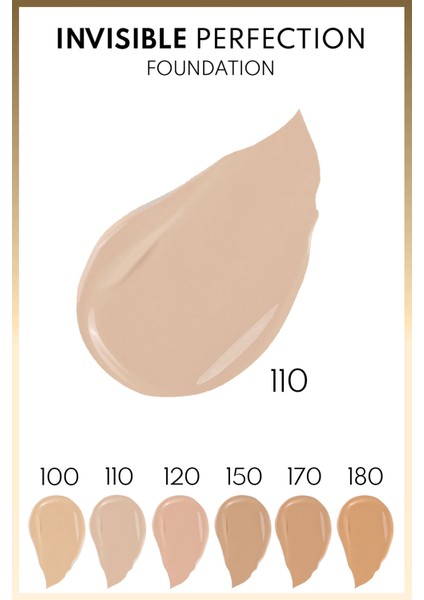 Invisible Perfection 110 Fair Ivory Fondöten