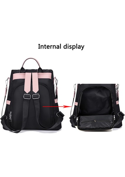 Iyi Çanta Seyahat Oxford Kumaş Antihırsızlık Kadın Sırt Çantası (Yurt Dışından) indirimleri