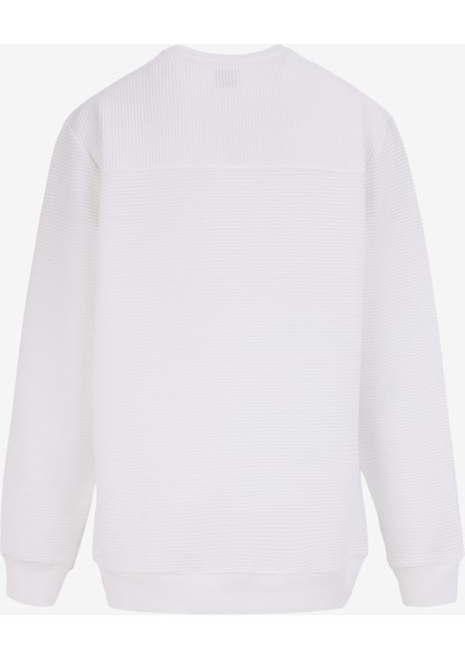 Bisiklet Yaka Ekru Erkek Sweatshırt M4WM-SWT-1808 fiyatları