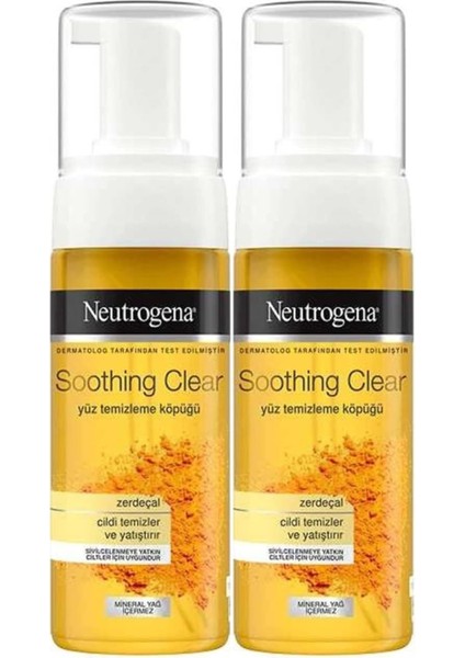 Soothing Clear Yüz Temizleme Köpüğü 150 ml x 2 adet