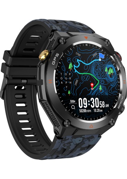 ZCWATCH V1024 GPS Outdoor Tank2, Bt Call, Spor Sağlık, 1 ATM Profesyonel Akıllı Saat