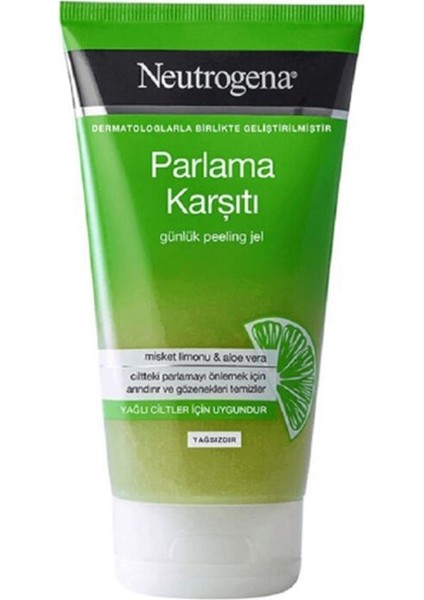 Parlama Karşıtı Yağsız Peeling Jel 150 ml x 4 adet