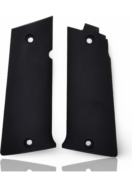 Silah Kabzası - Llama 9mm, Llama Ix (Llama 1911) ile Uyumlu - Siyah Renk - Polimer Malzemesinden Yapılma - POLLM45SY001