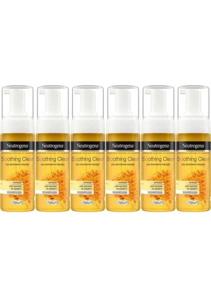 Soothing Clear Yüz Temizleme Köpüğü 150 ml x 6 adet