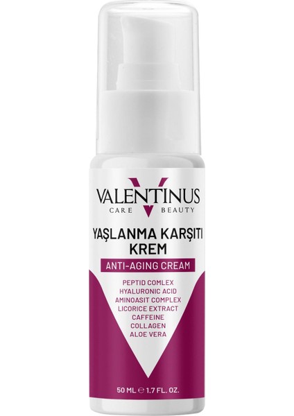 Anti-Aging Yaşlanma Karşıtı Krem
