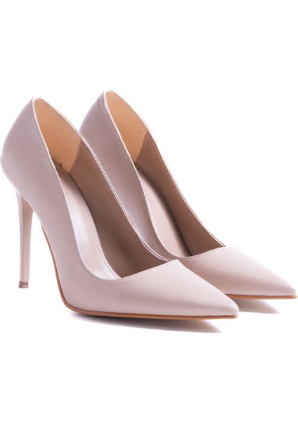 Nazoo Bej Mat Sivri Burun Stiletto fiyatları