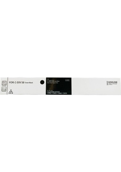 C-EXV-58Y 3766C002 Sarı Orijinal Toner fiyatları